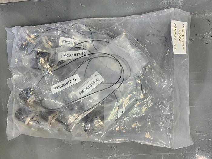 Fairview Microwave FMCA1013-12 N-F Bulkhead to UMCX 2.1 Cable Lot of 10 NEW!