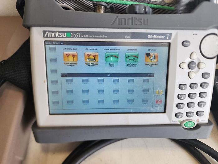 Used Anritsu S331L SiteMaster 4GHz Cable and Antenna Analyzer Unit #4