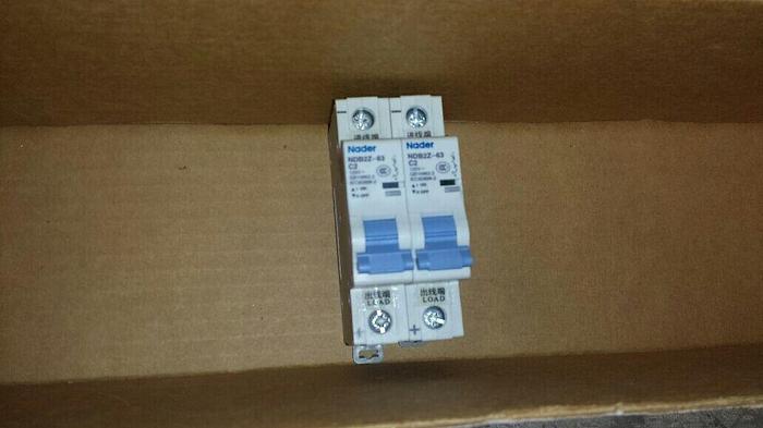 Nader NDB2Z-63 C2 circuit breakers Lot of 4 New