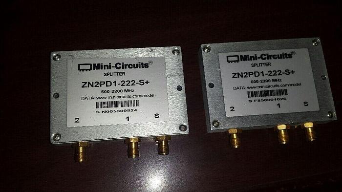 Used Mini Circuits ZN2PD1-222-S+ LOT OF 2!
