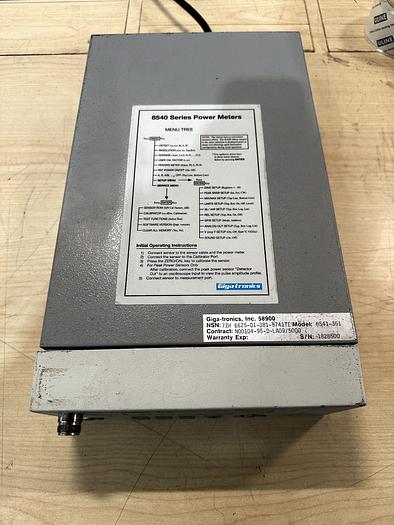 Used Gigatronics 8541 Universal Power Meter *PARTS*