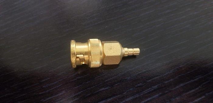 Used Sealectro 51-074-6800 BNC Male to SMB Male Adapter