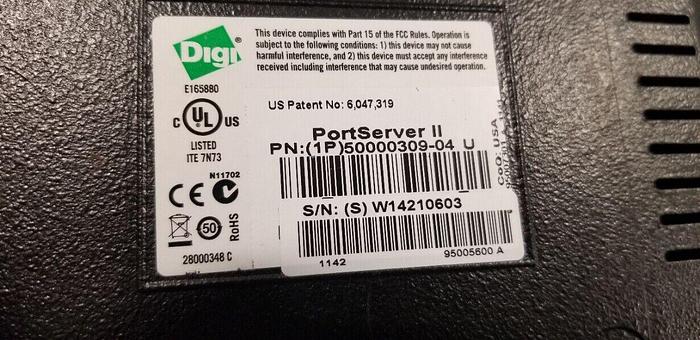 Used DIGI PortServer II 16