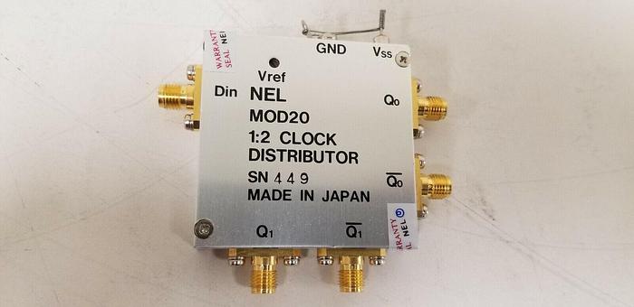 Used NEL MOD20 1:2 Clock Distributor RF Module
