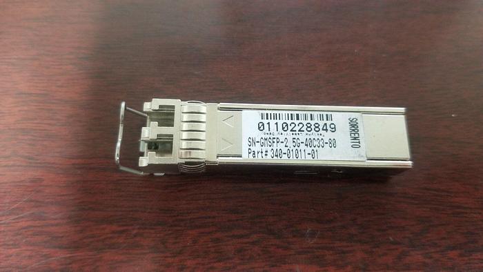 Used Sorento SN-GMSFP-2.5G-40C43-80  340-01011-01 SFP Module