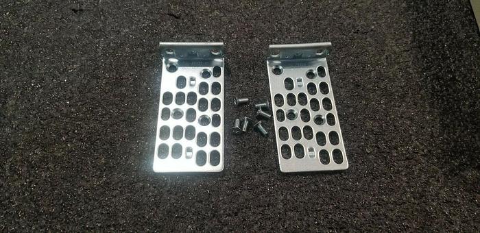 Used Cisco 1U Rack Mount Ears with screws