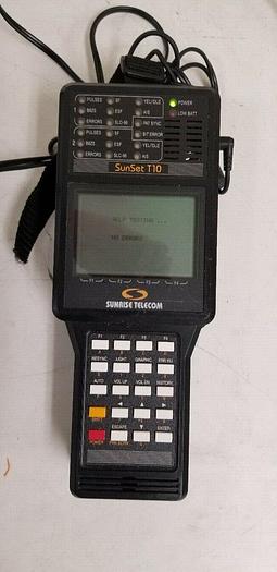 Used Sunrise Telecom T10 Cable Tester Unit #3 READ!!
