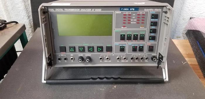 Used Scientific Atlanta AT9500D Dual Digital Transmission Analyzer READ!