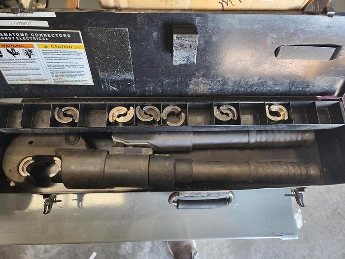 Used BURNDY Y750-2 Revolver Hypress Crimper