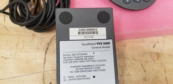 Used PolyCom VTX1000 SoundStation