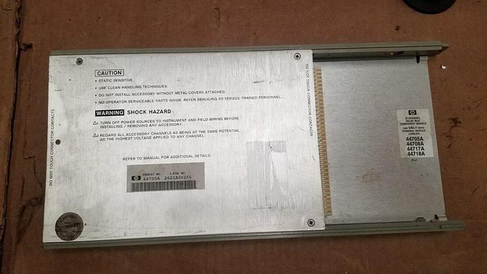 Used HP 44705A Relay Multiplexer