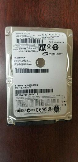 Used Fujitsu MHY2160BH 160GB 2.5" SATA Laptop Drive