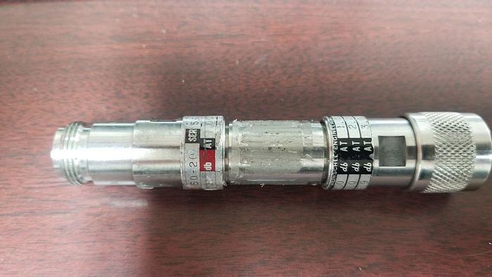 Used Weinschel Model 50-20 Attenuator 20dB