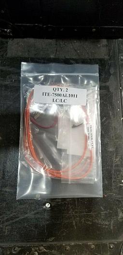 FiberTools LC/LC Simplex MM 1 Meter Cables with DATA Lot of 2 NEW!