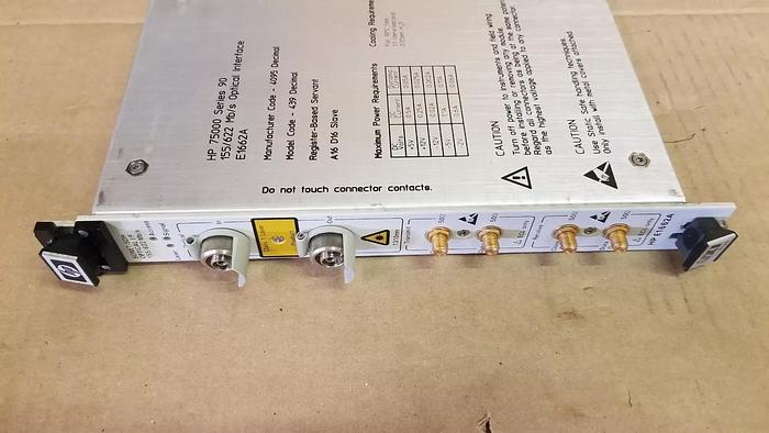 Used HP E1662A SONET/SDH Optical I/F 155/622 Mb/s