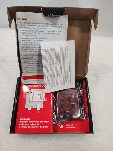 Texas Instruments CC31XXEMUBOOST Evaluation Board NEW!