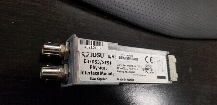 Used JDSU E3/DS3/STS1 Physical Interface Module