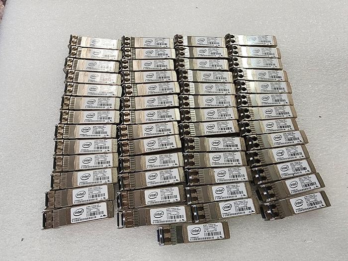 Used INTEL AFBR-703SDZ-IN2 SFP Module Lot of 53