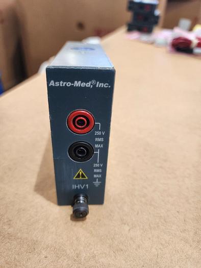 Used Astro-Med IHV1 Chart Recorder Module Unit 13