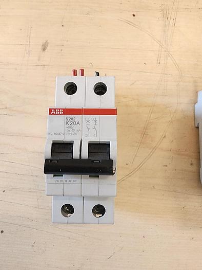 Used ABB S202K20A Circuit Breaker