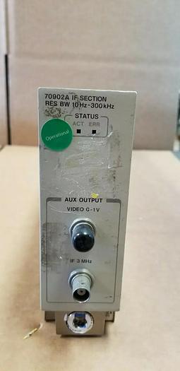 Used HP 70902A IF Section 10Hz-300kHz Tested Good Unit #3