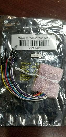 HP 10498A 8-Channel Probe Lead Set 6" NEW!