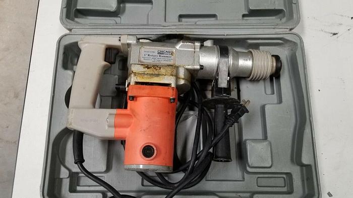 Used CHICAGO 1 Inch Rotary Hammer Drill Model 41983 Unit #21