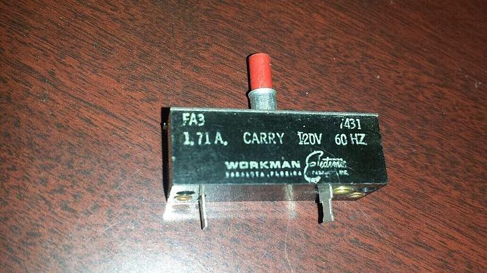 Workman FA3 Circuit Breaker New!