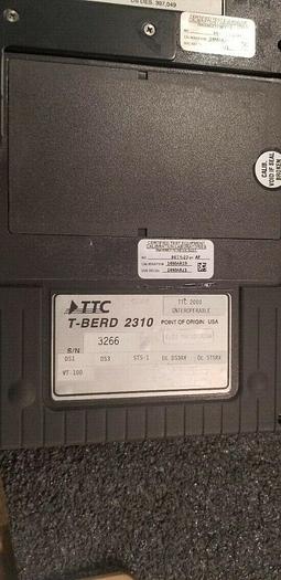 Used TTC/Acterna T-BERD Test Pad 2310 Many Options Unit #1