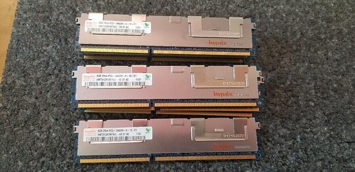 Used Hynix HMT31GR7BFR4C-H9 8GB 2Rx4 PC3-10600R-9-10-E1 Lot of 7