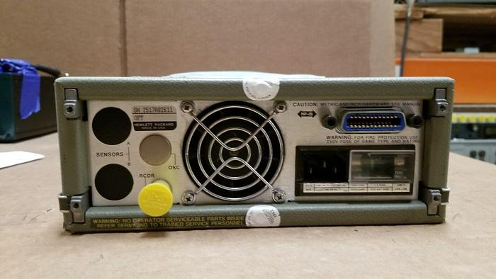 Used HP 436A Power Meter Unit #1 Tested GOOD!