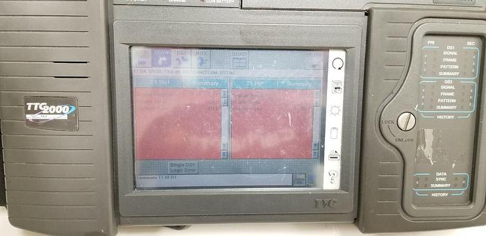 Used JDSU/TTC/Acterna Test Pad 2000 with FST-2310 Module