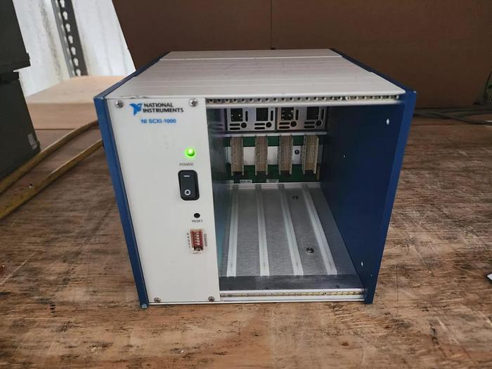 Used National Instruments SCXI-1000 Mainframe with HVAB