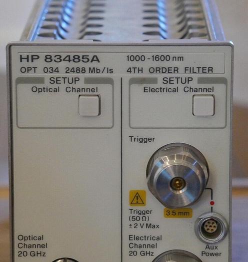 Used HP / Agilent 83485A OPT 034 Optical/Electrical Module to 20GHz *GUARANTEED*