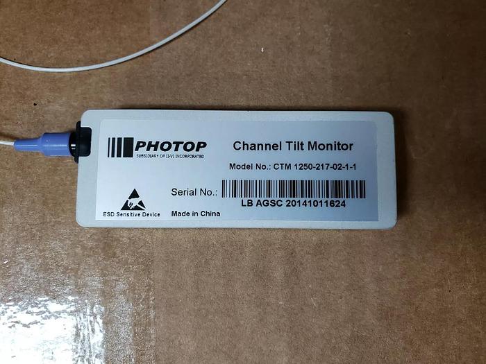 Used Photop Chanel Tilt Monitor CTM 1250-217-02-1-1