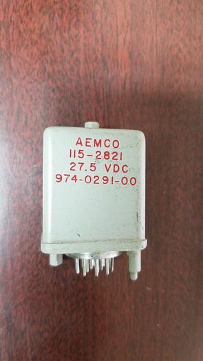 AEMCO 115-2821 Relay New Old Stock