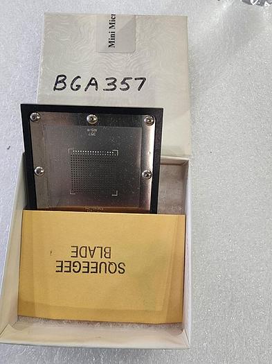 Used Mini Micro Stencil BGA357  025/8 Stencil