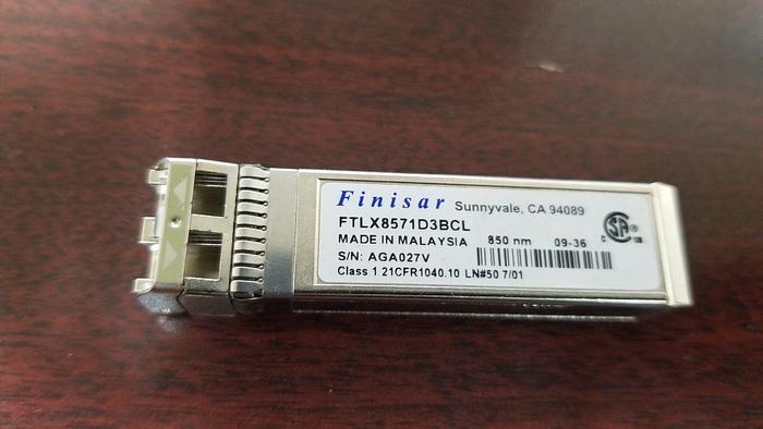 Used Finisar FTLX8571D3BCL SFP Module