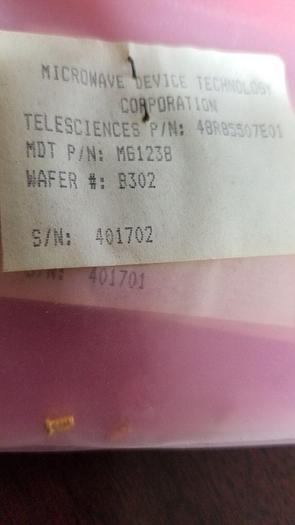 Microwave Device Technology MG1238