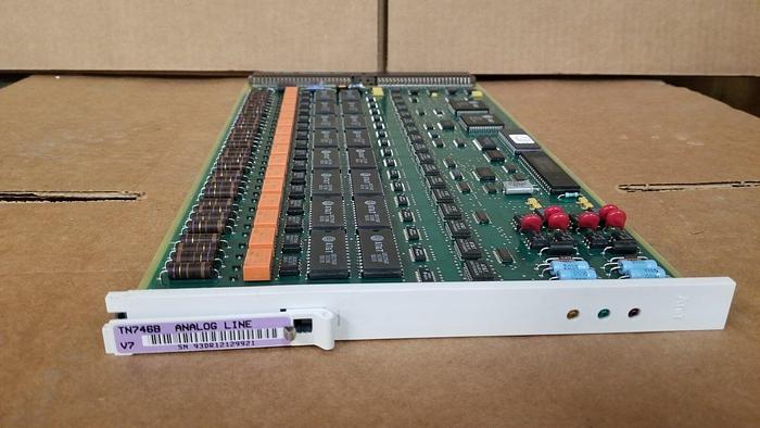Used Lucent TN748B V7 Analog Line Card Good!