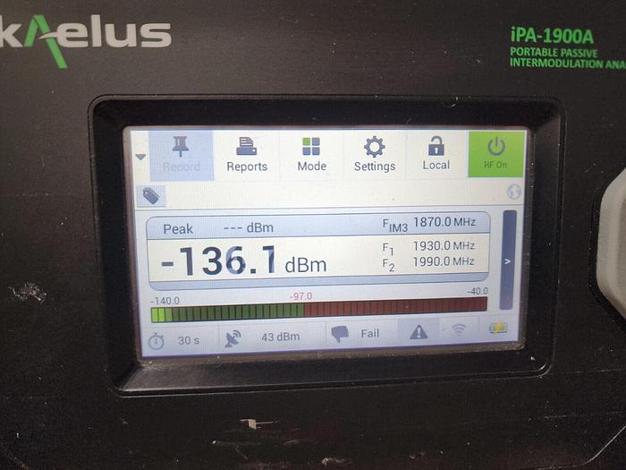 Used KAELUS IPA-1900A Portable PIM Tester Unit #1