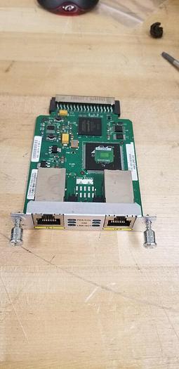 Used Cisco HWIC-2FE  2-Port Fast Ethernet Card Unit #5