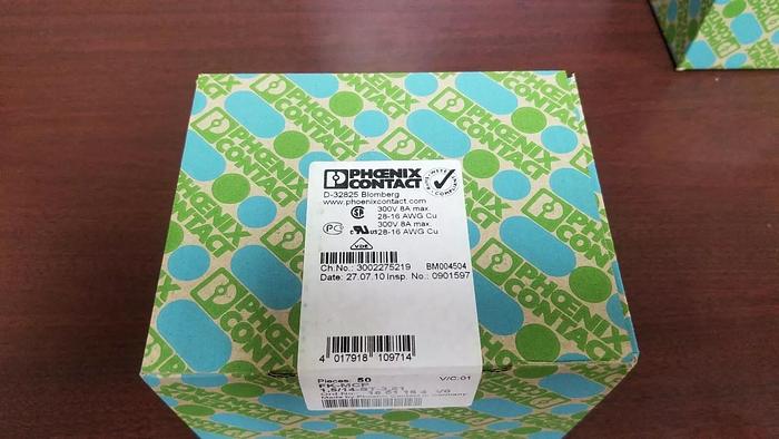 Phoenix Contact FK-MCP 1,5/14-ST-3,81 Box of 50 NEW FACTORY SEALED!!