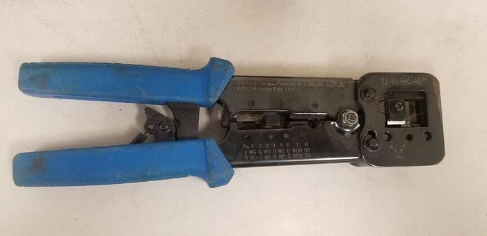 Used Sullstar EZ-RJ PRO-HD RJ45 Crimp Tool Unit #2