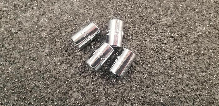 Used PROTO 1/4" Drive 11/32" 6 point Sockets Lot of 4