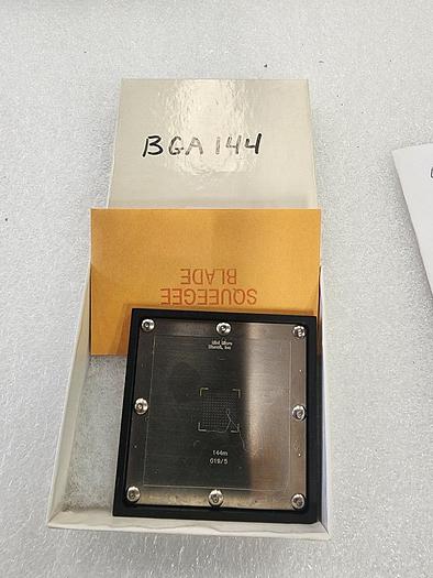 Used Mini Micro Stencil BGA144 019/5  Stencil