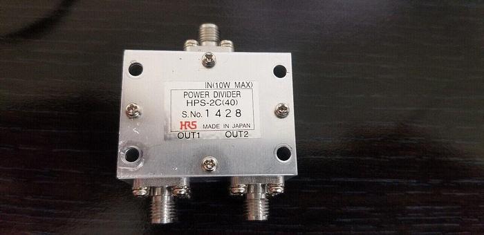 Used HRS HPS-2C(40) Power Divider