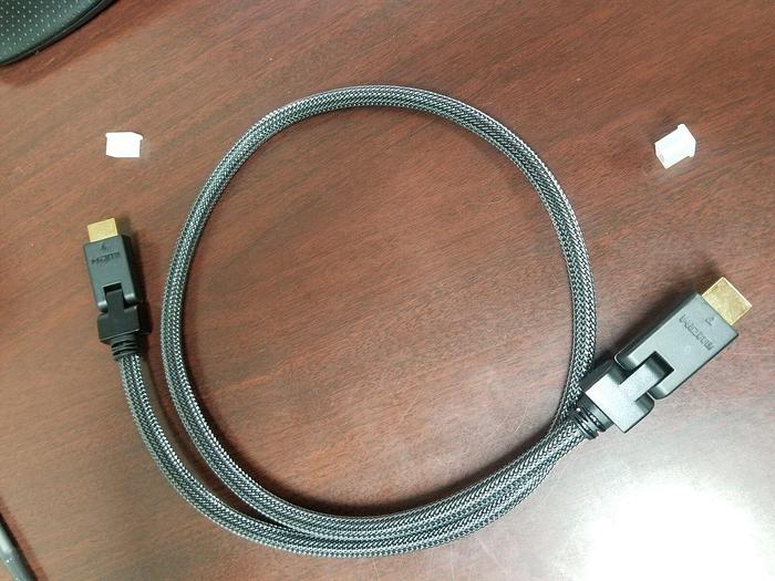 HDMI Cable with Gold plated pivoting ends 3 feet NEW!