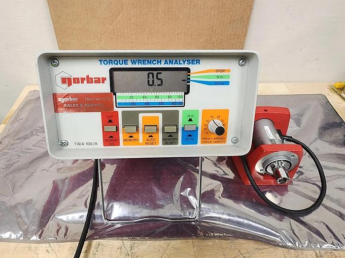 Used NORBAR TWA100/A Torque Wrench Analyzer