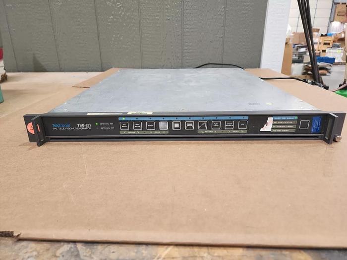 Used Tektronix TSG-271 PAL Television Generator Unit #1